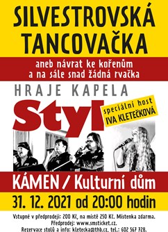 Silvestrovská tancovačka s kapelou Styl