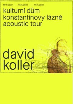 DAVID KOLLER v Konstantinkách: Acoustic Tour 2022