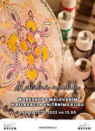 Hedvábná mandala - Workshop