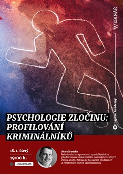 Webinář: Profilování kriminálníků