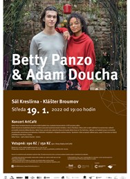 Koncert ArtCafé - Betty Panzo & Adam Doucha