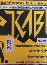 Festivalová Zahrada Bílsko - Kabát revival 