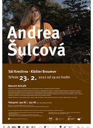 Koncert ArtCafé - Andrea Šulcová