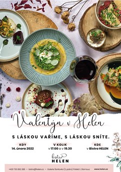 Valentýn v Helen - S láskou vaříme, s láskou sníte - 17.00
