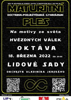 Maturitní ples Oktávy Doctrina-Podještedské gymnázium