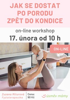 Jak se dostat po porodu zpět do kondice