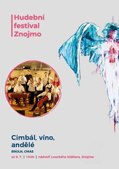 Cimbál, víno, andělé