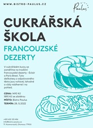 Cukrářská škola s Lídou - Francouzské dezerty