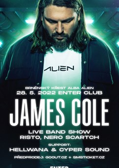 James Cole - ALIEN křest - Brno