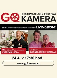 GO kamera: M. Václavík - Extrémní jídla, J. Sázel -Malý Tibet