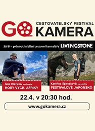 GO Kamera: A.Hlavička - Hory Afriky, K.Špirochová - Japonsko