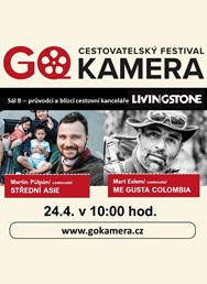 GO Kamera: M. Půlpán - Střední Asie, M. Eslem - Kolumbie