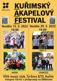 Kuřimský Akapelový Festival - DNA a Mošny