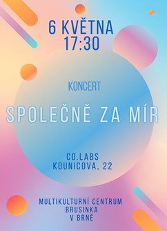 Multikulturní koncert "Společně za mír" s Vondrákem a Kudryavtsevym