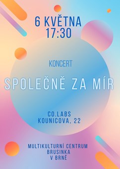 Multikulturní koncert "Společně za mír" s Vondrákem a Kudryavtsevym