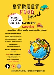 Dobré jídlo světa street food festival amfiteátr Konopiště