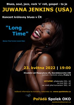 Koncert zpěvačky Juwany Jenkins (USA) - Long Time