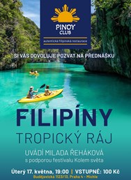 Filipíny - tropický ráj (setkání v restauraci Pinoy Club)