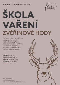 Škola vaření s Romanem Paulusem - Zvěřinové hody