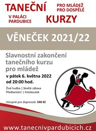 Věneček - Taneční kurzy pro MLÁDEŽ - 2021/2022