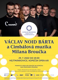 Cimbálová muzika Milana Broučka a Václav NOID Bárta