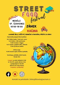 Dobré jídlo světa street food piknik zámek Kačina