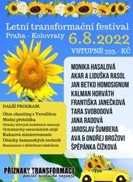 Letní transformační festival PŘÍZNAKY TRANSFORMACE