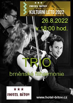 Kulturní léto na Bítově 2022 - TRIO brněnské filharmonie