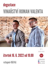 Degustace Vinařství Roman Valenta