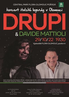 Koncert italské legendy DRUPI