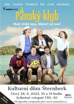 Pánský klub - filmové promítání