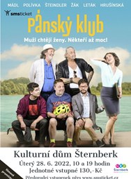 Pánský klub - filmové promítání