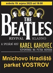 Legendární Karel Kahovec + Beatles Revival na VOSTROVĚ
