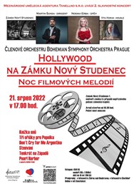 Hollywood na Zámku Nový Studenec -  Noc filmových melodií