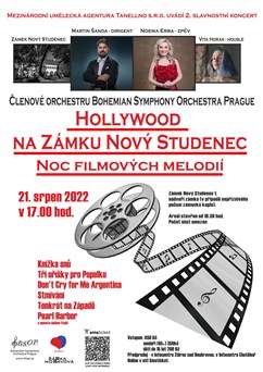 Hollywood na Zámku Nový Studenec -  Noc filmových melodií