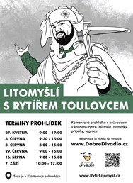 Litomyšlí s rytířem Toulovcem