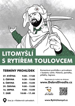 Putování s rytířem Toulovcem za uměním v Litomyšli