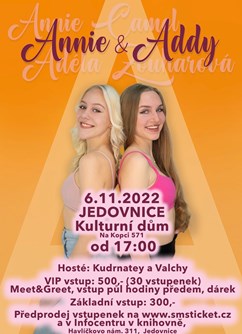 Koncert Adély Zouharové a Annie Camel
