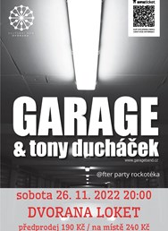 GARAGE and Tony Ducháček