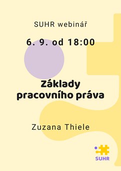 SUHR webinář: Základy pracovního práva