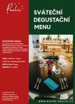 Degustační večer s Romanem Paulusem - Sváteční menu