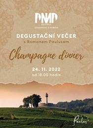 Degustační večer s Romanem Paulusem - Champagne dinner