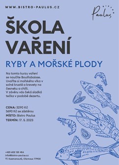 Škola vaření s Romanem Paulusem - Ryby a mořské plody