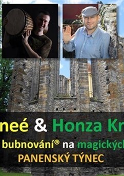 Panenský Týnec: Spontánní bubnování® na magických místech