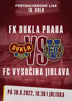 FK Dukla Praha - FC Vysočina Jihlava