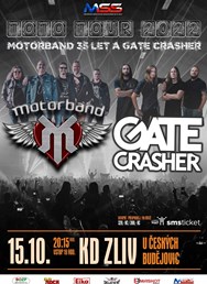 Motorband a GATE Crasher ve Zlivu u Č. Budějovic