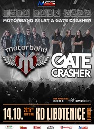 Motorband a GATE Crasher v Libotenicích u Litoměřic