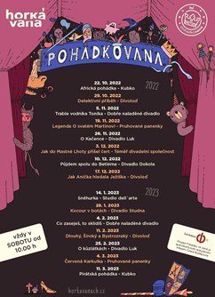 Pohádkovaná aneb pohádky pro děti v Horké vaně
