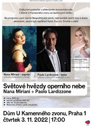 Světové hvězdy operního nebe: Nana Miriani, Paolo Lardizzone