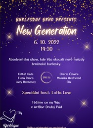 Burlesque Brno presents: New Generation